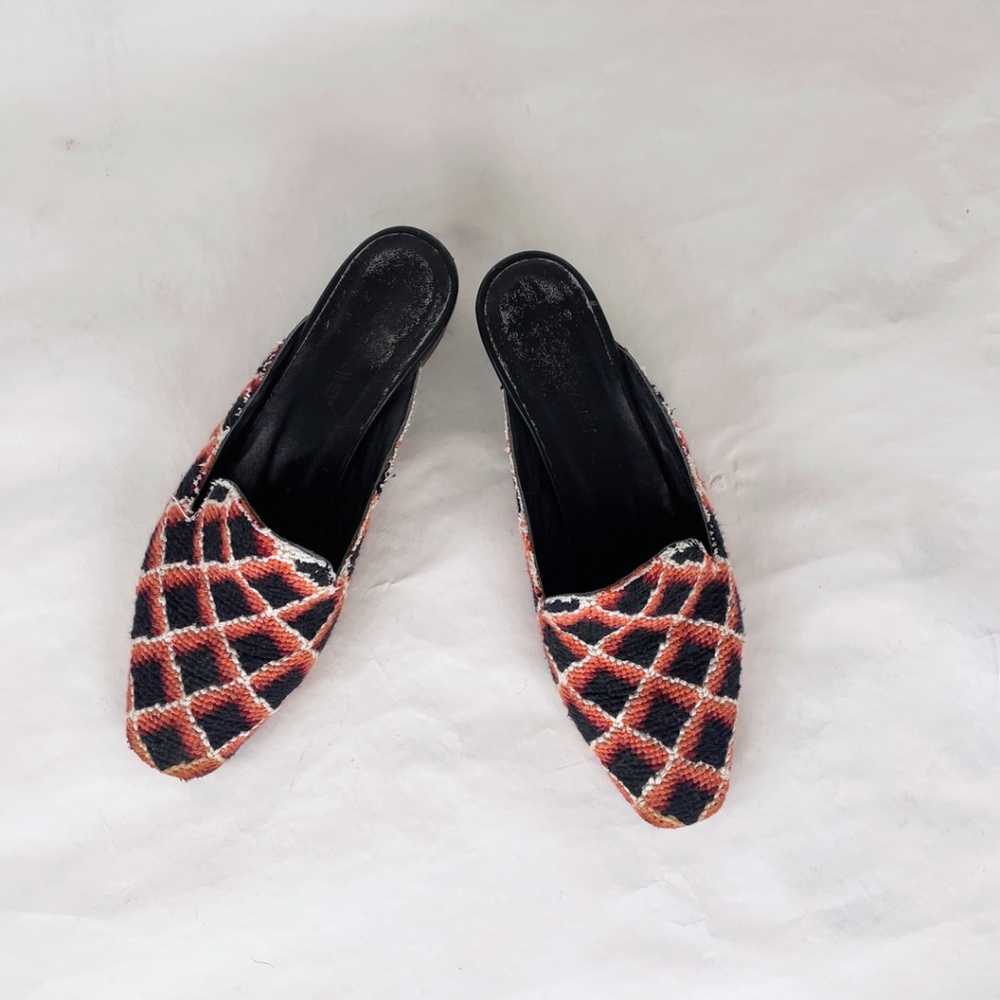 Rachel Comey Needlepoint Wald Wedge Mule Shoe Size 6 - Picture 4 of 16